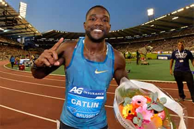 Попутный ветер помог американцу побить рекорд Болта на стометровке