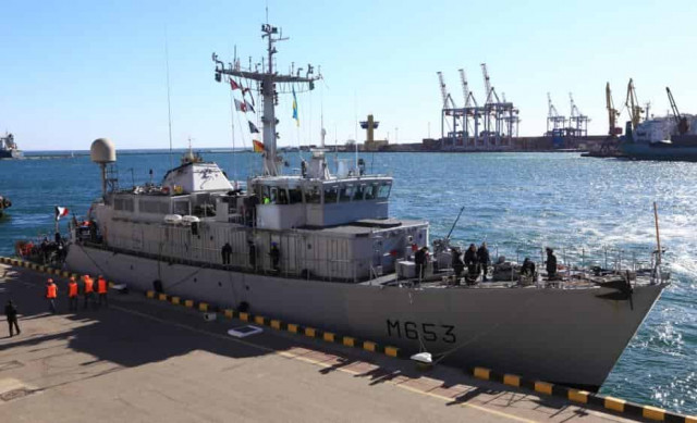 В Одессу прибыл фрегат НАТО