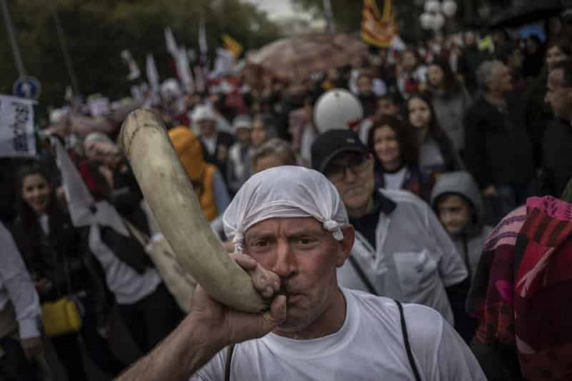 Thousands march in Spain to demand more help for rural areas