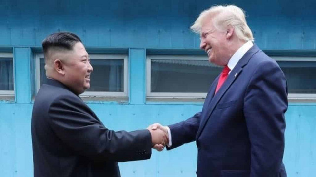 Trump in North Korea: KCNA hails 'amazing' visit