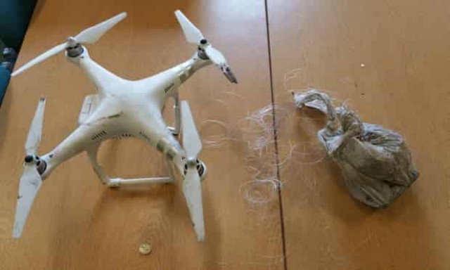 Seven jailed over plot to fly drugs into UK prisons with drones