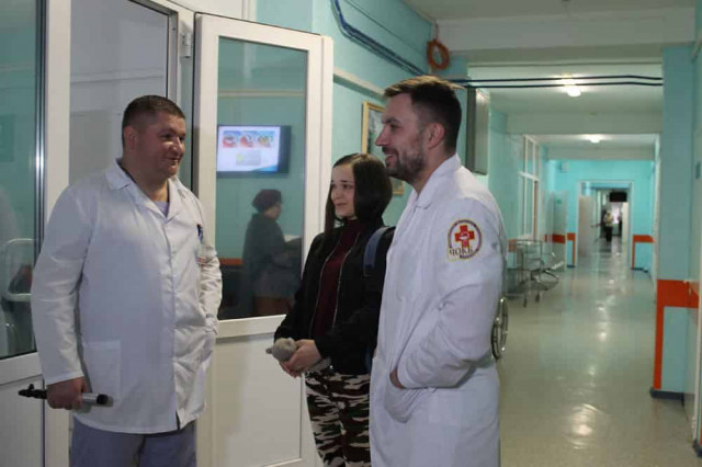 Chelyabinsk doctors returned sight of the model, which has emerged eyes