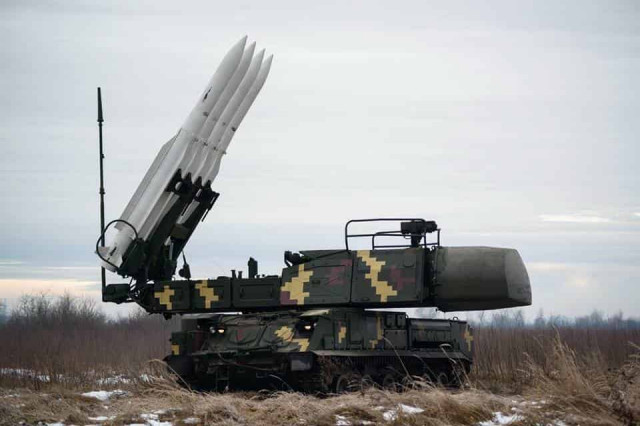 Ukraine began combat missile firing near the Crimea