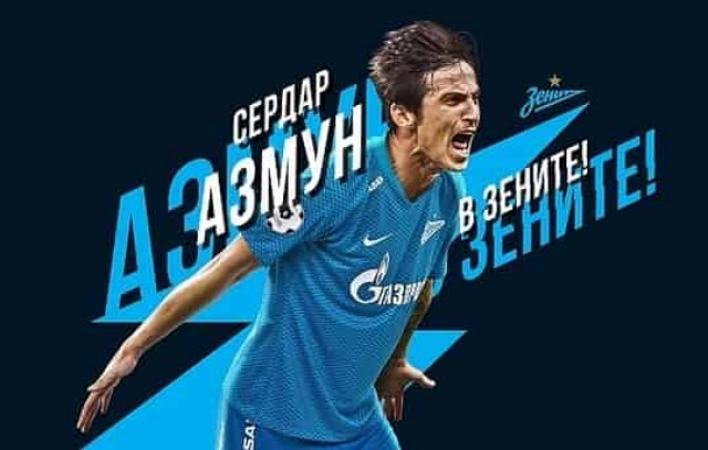 Сердар Азмун перешел из «Рубина» в «Зенит»
