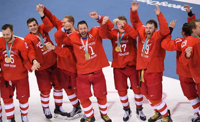Мужество русских спортсменов! Громко пели свой гимн после победы в Пхёнчхане
