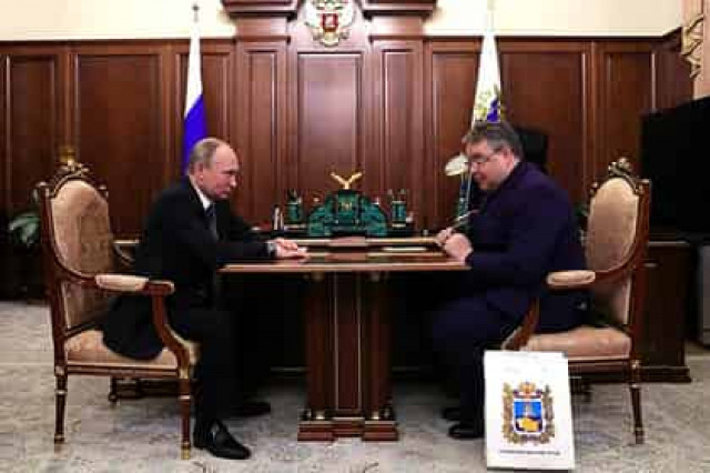 Путин встретился с Владимиром Владимировичем
