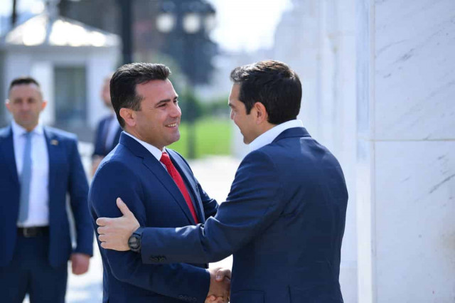  Исторический визит премьера Греции в Северную Македонию