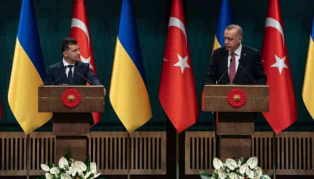 Zelensky, Erdogan in phone talk discuss measures to fight Covid-19 spread