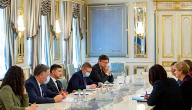 Zelensky meets with UNICEF representative in Ukraine