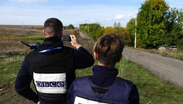 OSCE records Russian jamming system in Donbas