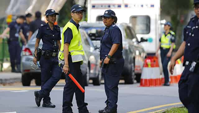 Editors of the Straits Times in Singapore received a suspicious package