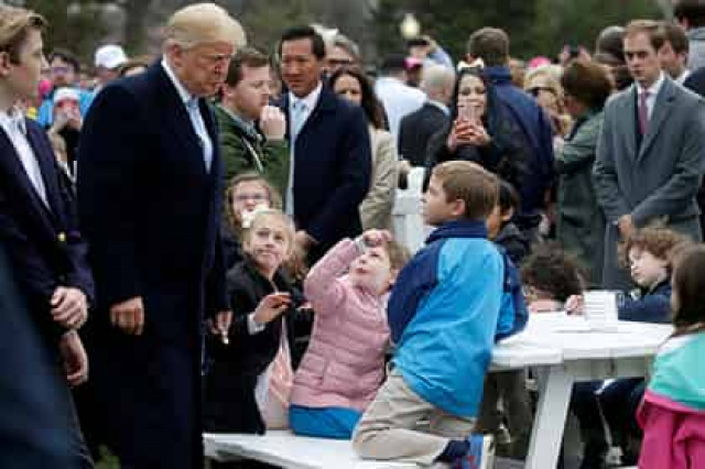 Трамп на Пасху рассказал детям о войне
