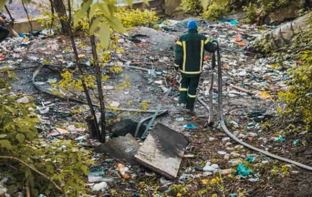 В Киеве два человека погибли при пожаре в коллекторе