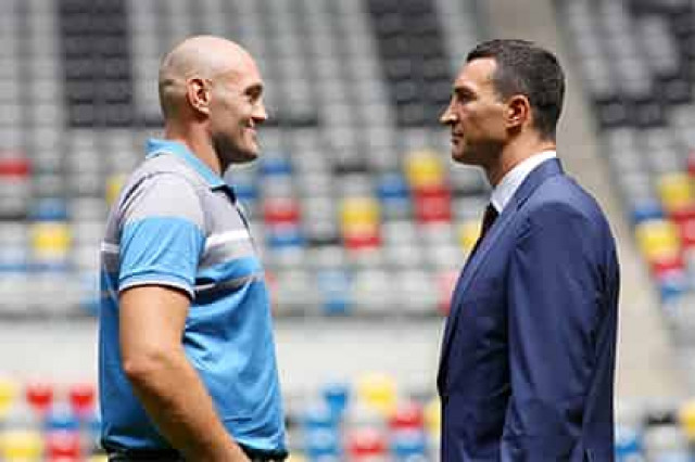 Названа дата боя Владимира Кличко с Тайсоном Фьюри