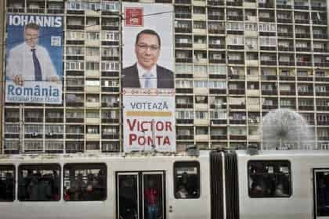 Румыния не смогла определиться с президентом в первом туре