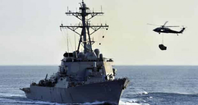 China warns US after warships sail through Taiwan Strait