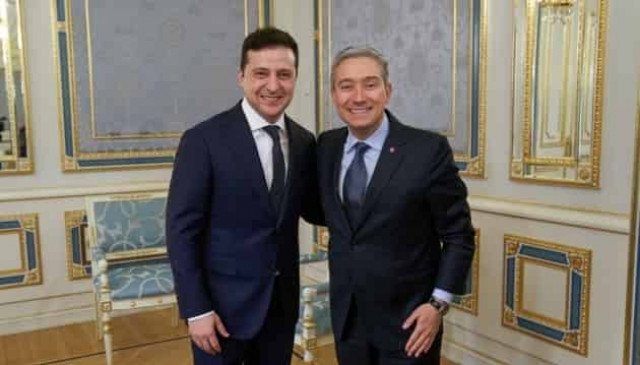 Zelensky meets with Canadian foreign minister to discuss UIA plane crash probe