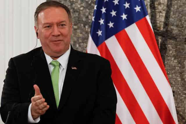 Pompeo stops in Montenegro to discuss NATO, no comment on Ukraine