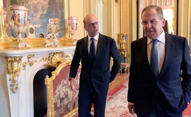 Встреча Альфано с Лавровым: «Для достижения мира нужно провести национальную конференцию»
