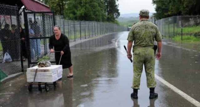 Абхазия открыла границу с Грузией на пять дней