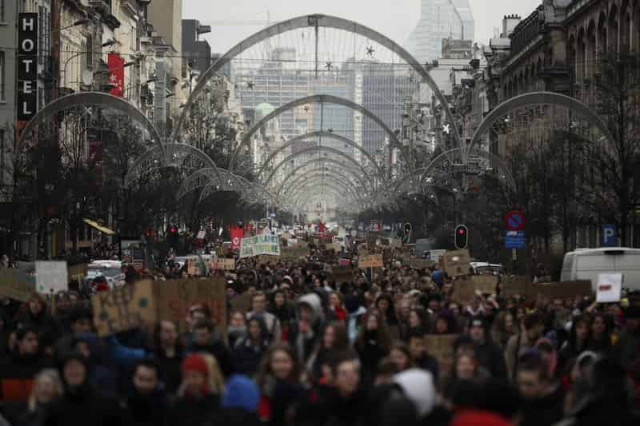 Belgian climate minister denounces protest marches as plot

