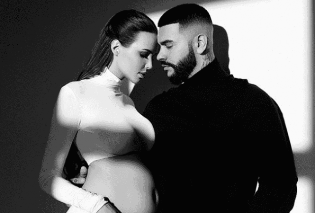 Тіматі знявся в зворушливій фотосесії зі своєю вагітною нареченою