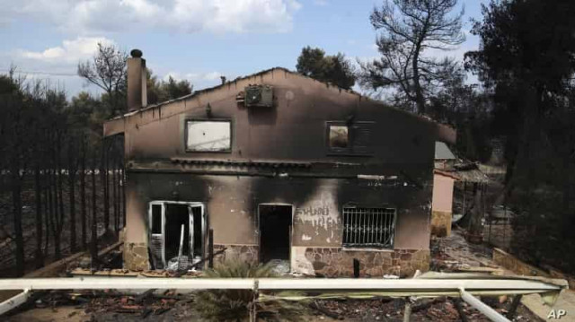 Greece wildfires prompt evacuation of 4 more villages