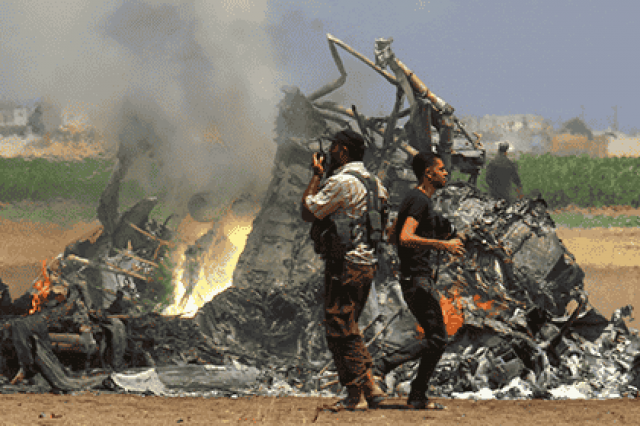 Бойцы переименованной «Джабхат ан-Нусры» захватили тела россиян со сбитого Ми-8