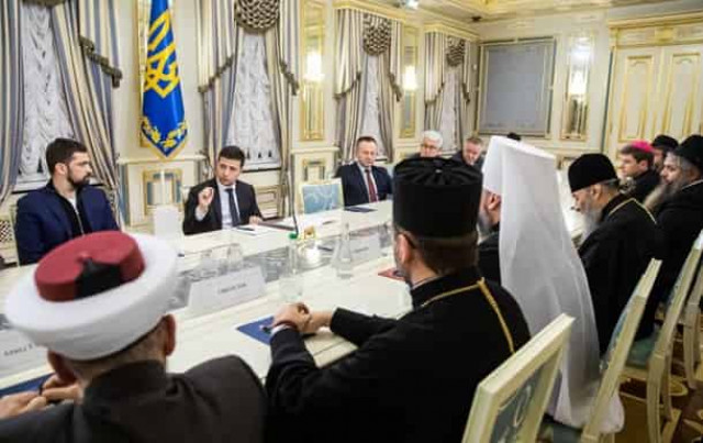 Зеленський запросив глав церков перед Парижем