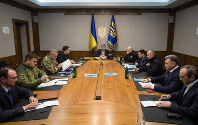 Заседание СНБО по оборонке