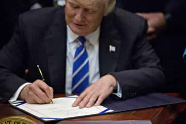 Трамп подписал федеральный бюджет США