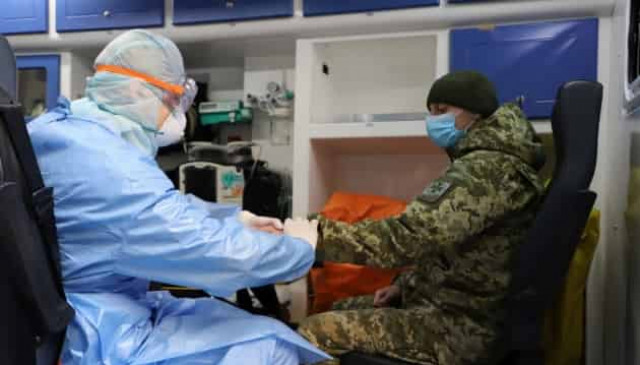 Ukrainian army reports 30 coronavirus cases