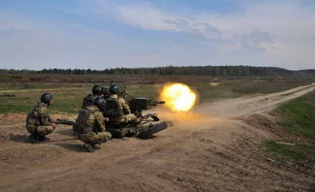 На Украине из-за разрыва миномета погибли военные