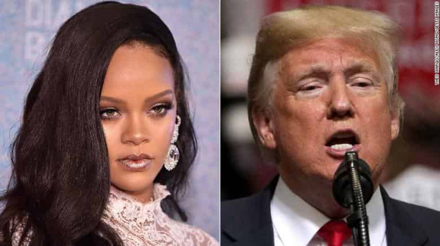 Rihanna Sends Cease-and-Desist After Songs Played at Trump Rally