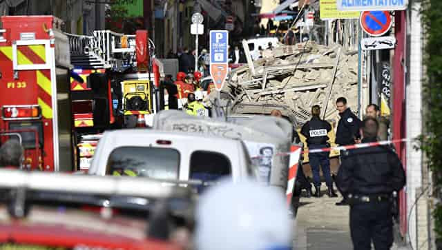 Девять человек числятся пропавшими без вести после обрушения дома в Марселе