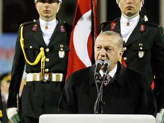 US Iran sanctions aimed at 'upsetting global balance': Erdogan