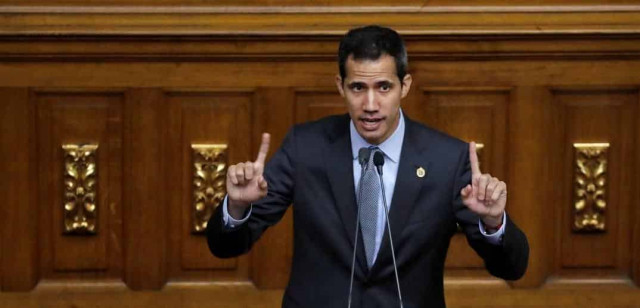 Venezuela's Guaido urges more sanctions after German expulsion