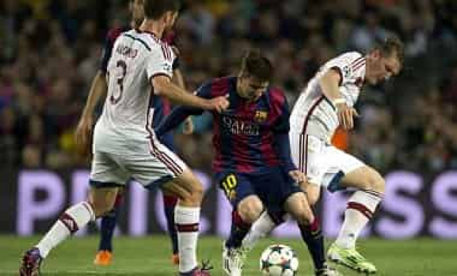 Лига чемпионов: в первом полуфинале Барселона разгромила Баварию