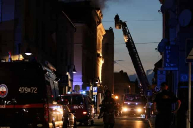 В Польше от взрыва газа обрушился  дом, есть раненые