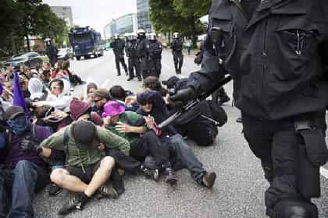 Кремль оценил влияние беспорядков в Гамбурге на ход саммита G20