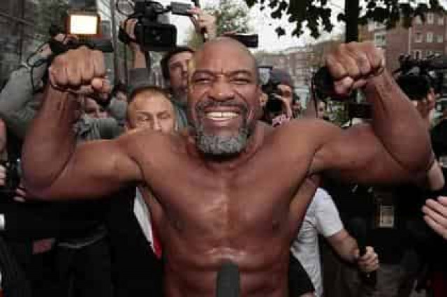 Шэннон Бриггс нокаутировал соперника и потребовал боя с Кличко