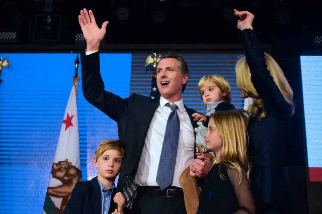 Dem Gavin Newsom elected California governor