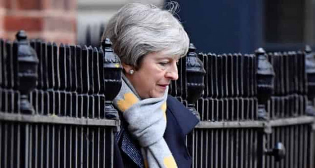UK PM May travels to Brussels seeking Brexit renegotiation