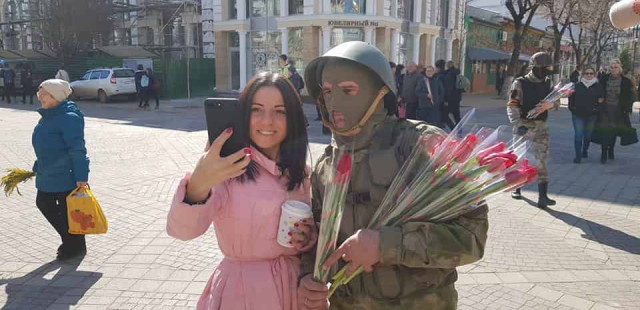 В оккупированном Крыму 