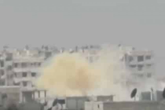 При химической атаке в Алеппо боевики использовали хлор