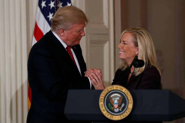 US Homeland Security Secretary Kirstjen Nielsen leaves her post

