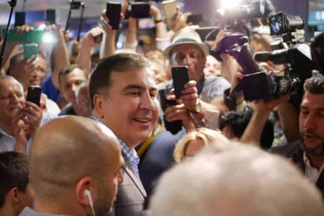 Saakashvili rejects Klitschko’s offer to chair his party