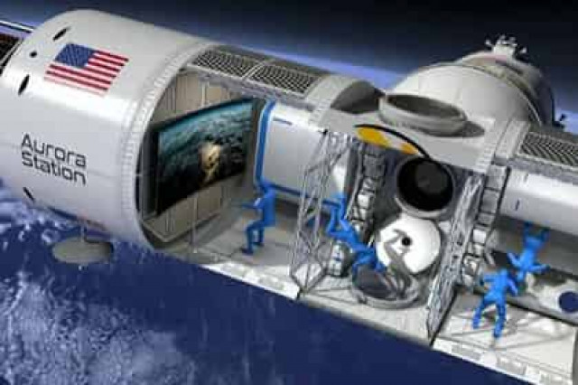 В космосе откроется первый отель
