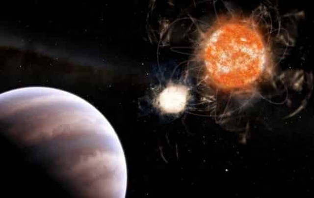 Астрономы нашли экзопланету гигантских размеров