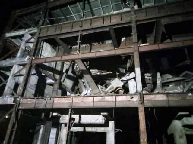 Під Павлоградом стався обвал будівлі на фабриці, є жертви